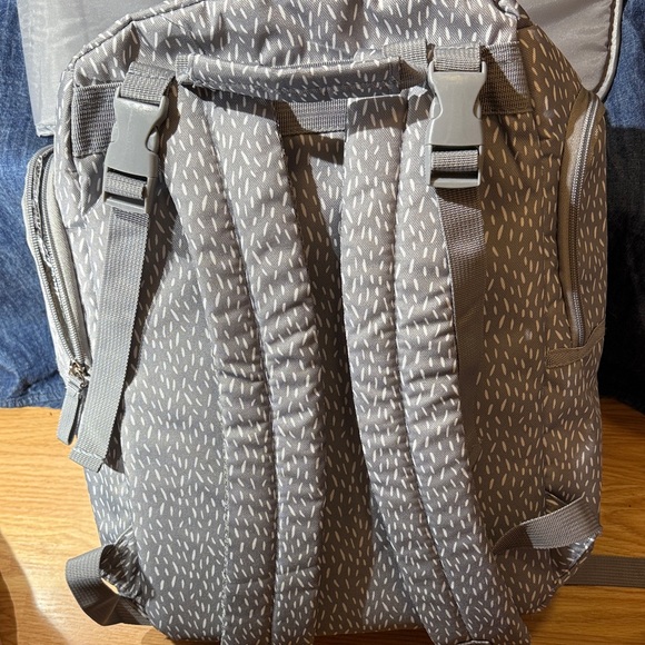 Bananafish Logan Patterned Gray Backpack - Picture 6 of 8